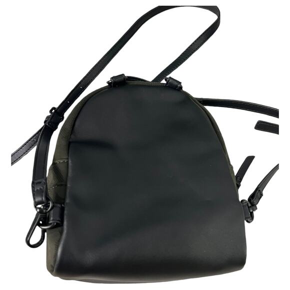 New Steve Madden Backpack Crossbody Camouflage Convertible Purse Black Green - Picture 10 of 15